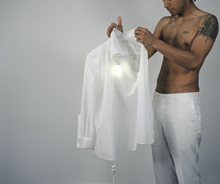 Clothes Hanger Lamp by Droog Design Lamps